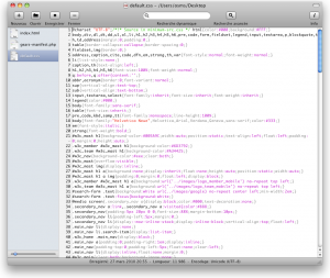 fraise-css-editor Fraise - Editeur CSS Mac