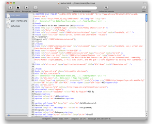 fraise-html-editor Fraise - Editeur HTML Mac