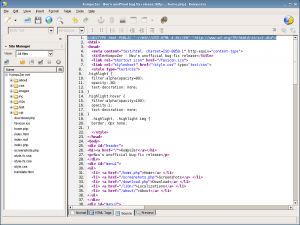 kompozer-editeur-texte-source Kompozer - Editeur de texte