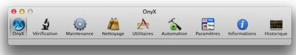 onyx-osx OnyX OSX - Maintenance Mac